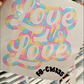 Love is Love SPANGLE TRANSFER