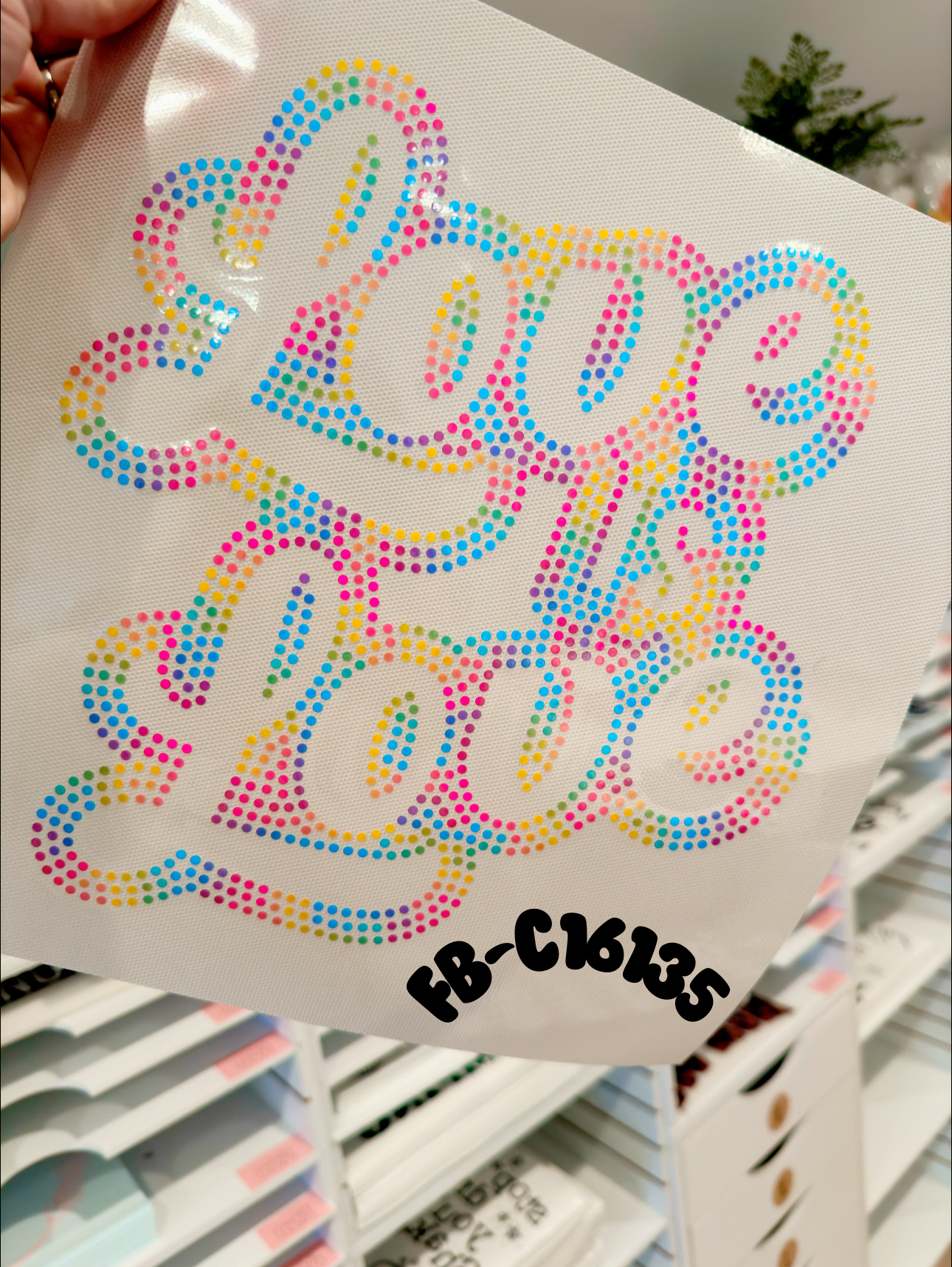 Love is Love SPANGLE TRANSFER