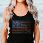 Flag Scatter RHINESTONE TRANSFER