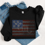 Flag Scatter RHINESTONE TRANSFER