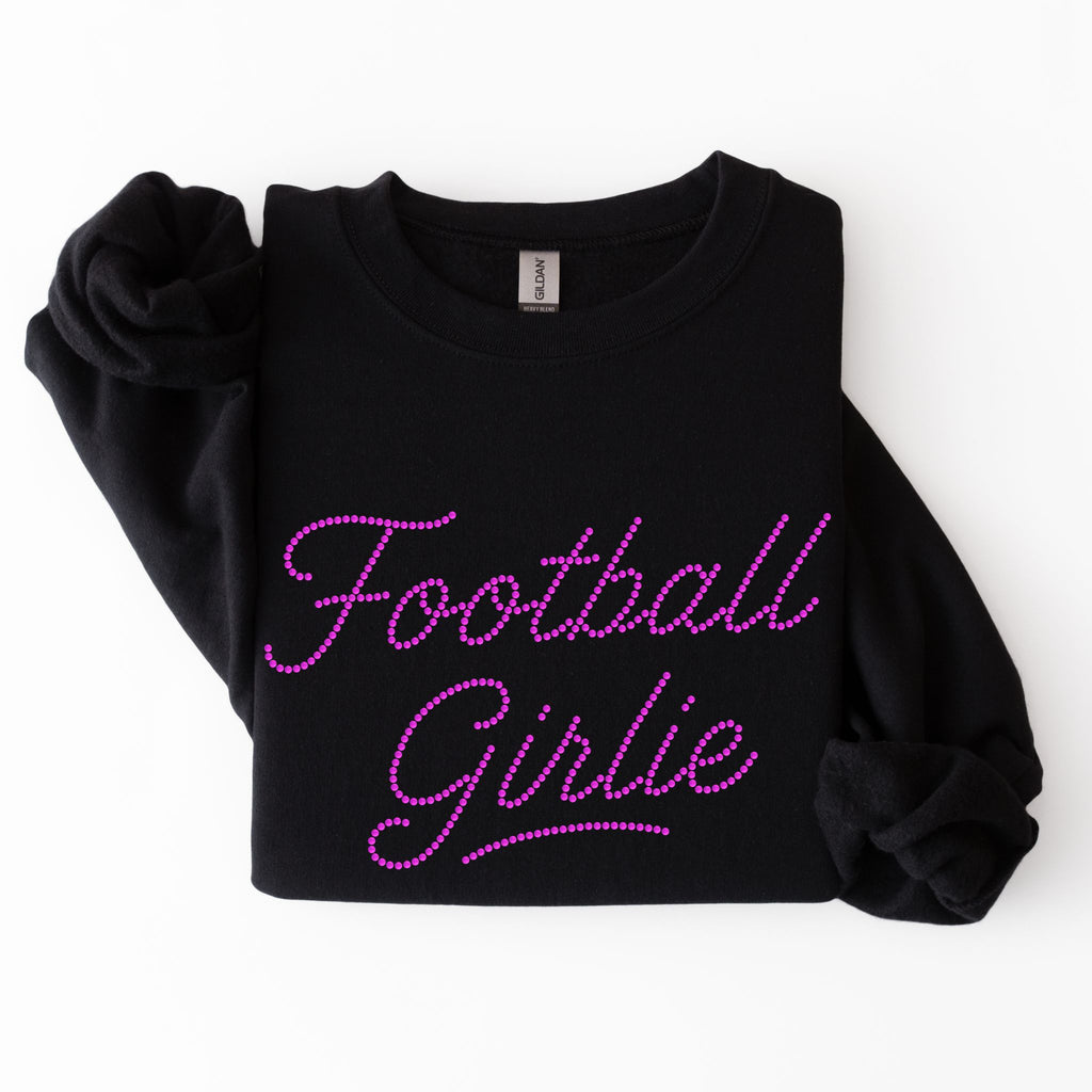 Football Girlie SPANGLES TRANSFER