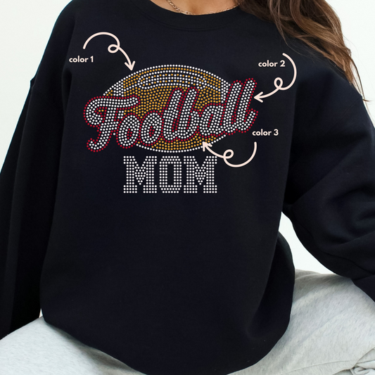 Football Mom SPANGLES TRANSFER