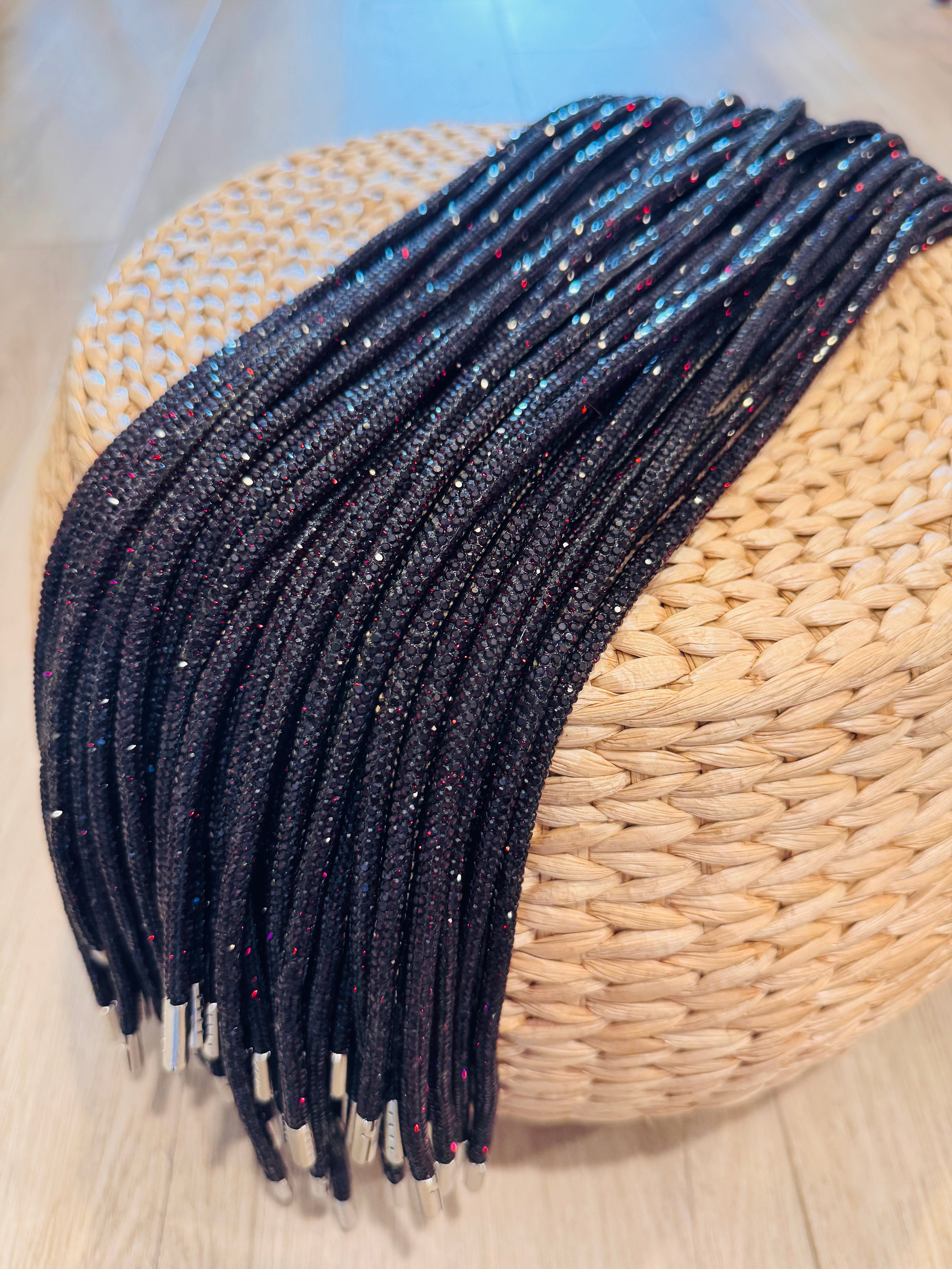 Rhinestone Hoodie String