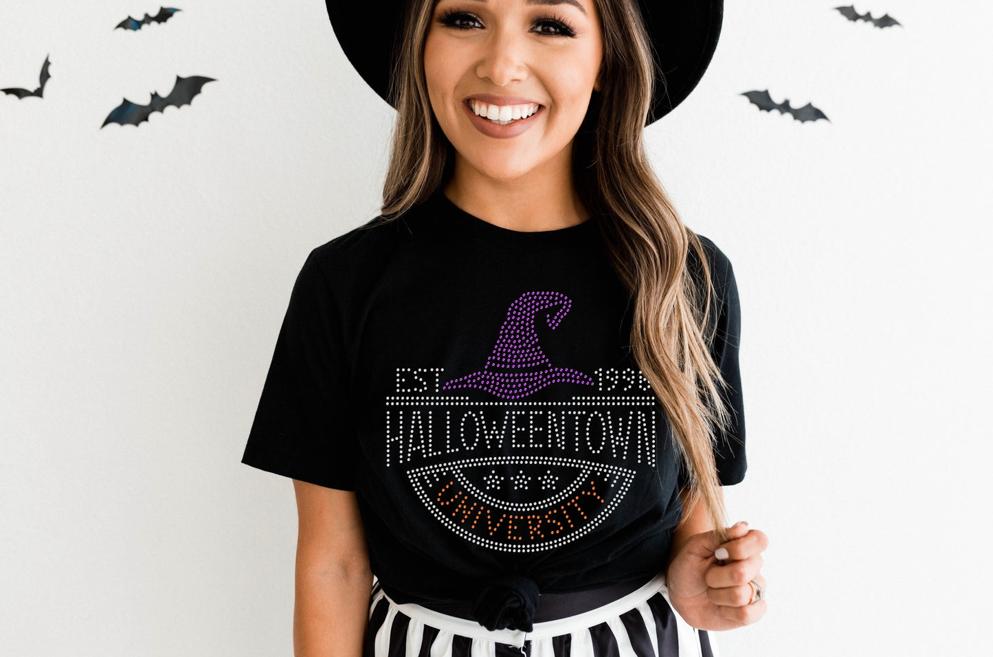 Halloween Town University RHINESTONE TRANSFER