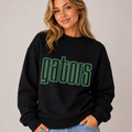 Gators Double Outline RHINESTONE TRANSFER