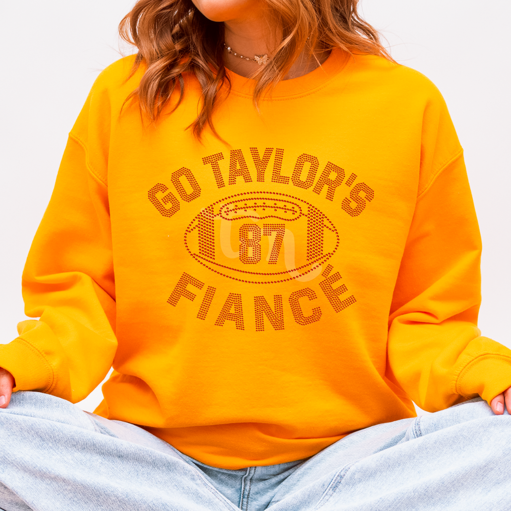 Go Taylor's Fiance Football SPANGLES TRANSFER