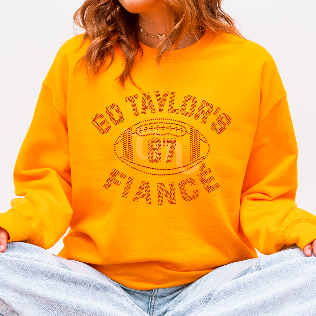 Go Taylor's Fiance Football SPANGLES TRANSFER