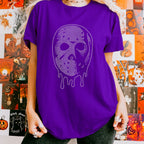READY TO SHIP // Halloween Horror Mask RHINESTONE TRANSFER c. crystal ab
