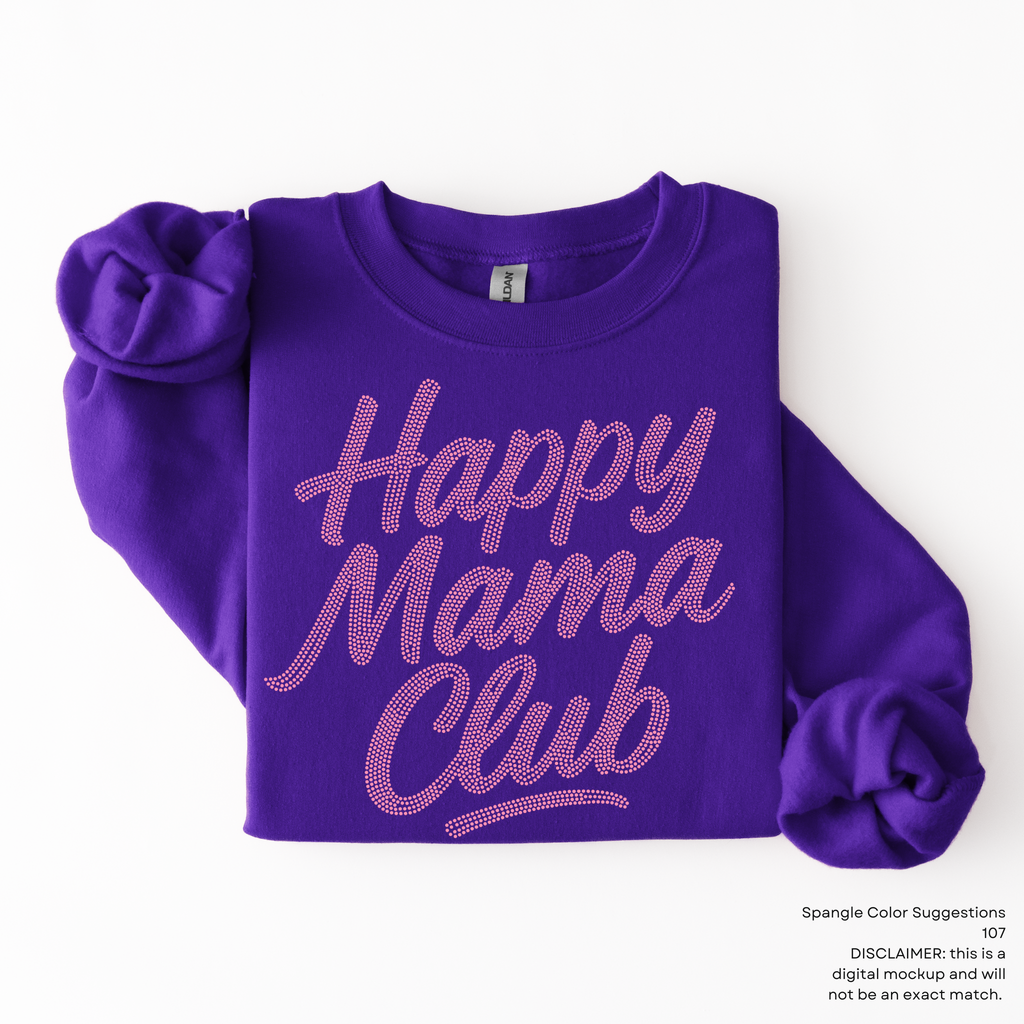 READY TO SHIP //  Happy Mama Club SPANGLE TRANSFER c. 107