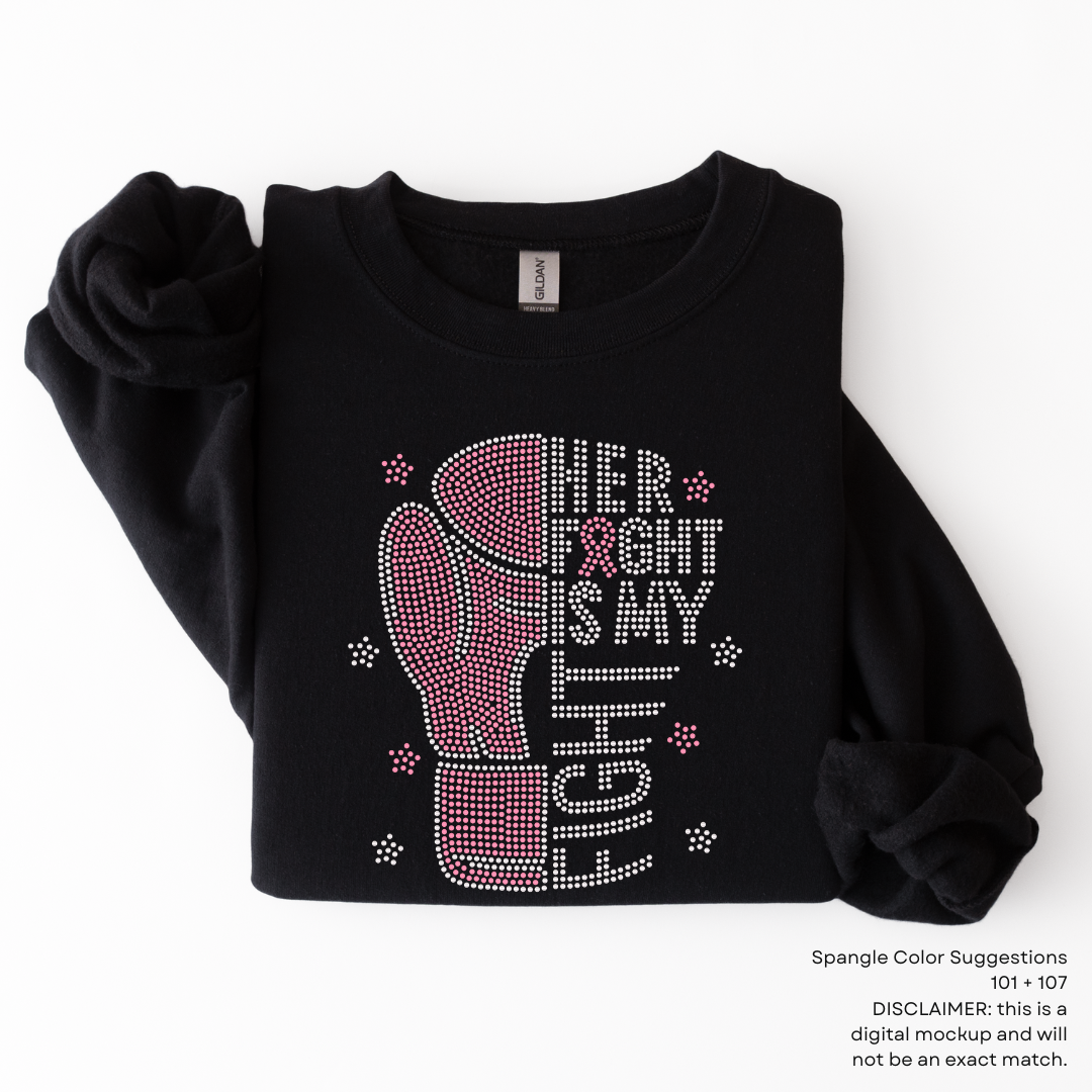 READY TO SHIP // Her Fight is my Fight SPANGLE TRANSFER c. 101 + 107