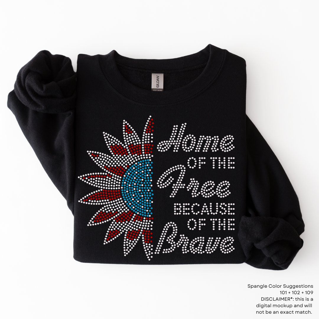 Home of the Free SPANGLE TRANSFER