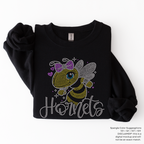 Hornets Girl SPANGLES TRANSFER
