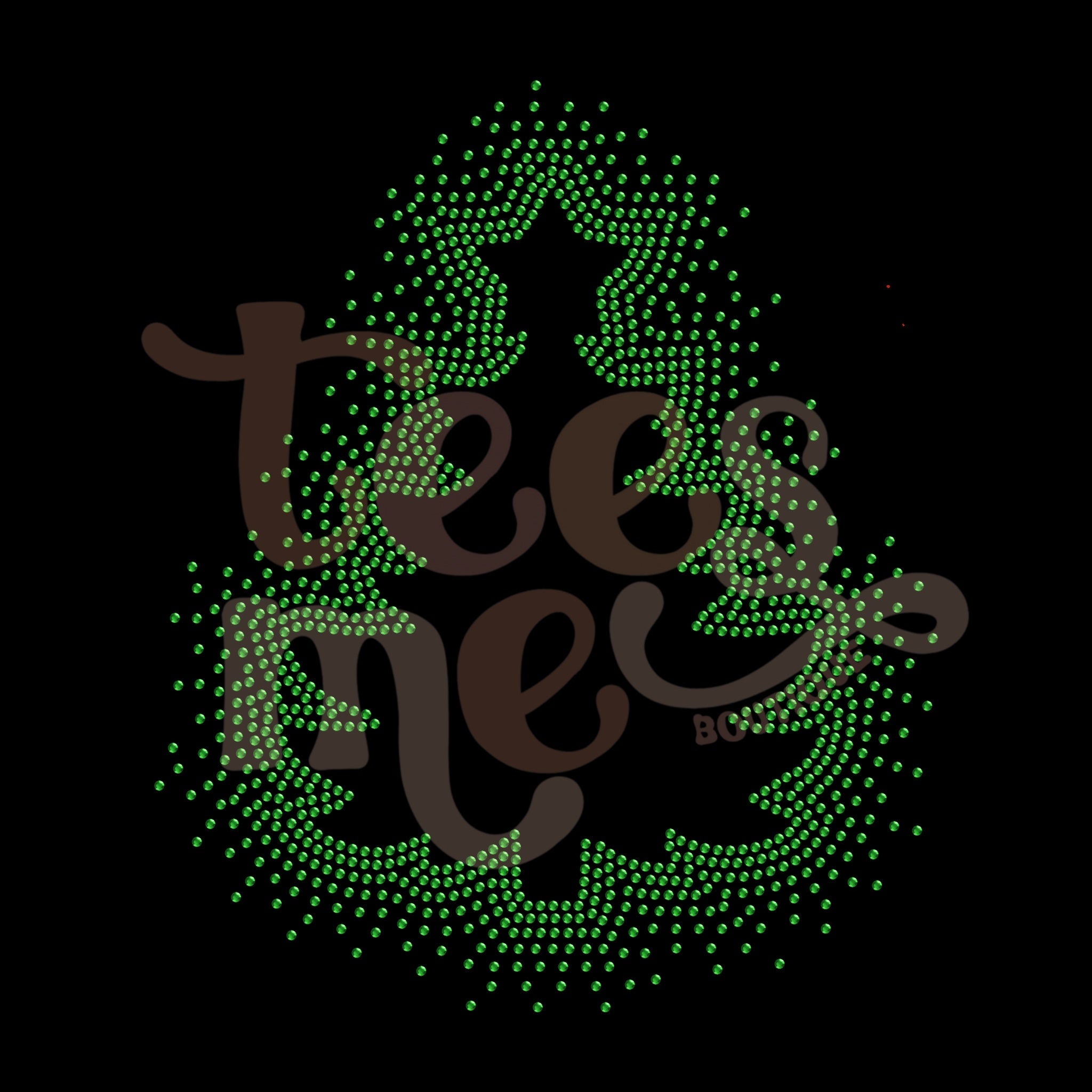 Christmas Tree Scatter SPANGLES TRANSFER