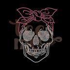 Skull Bandana SS16 RHINESTONE TRANSFER