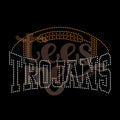 Trojans Football RHINESTONE TRANSFER