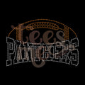 Panthers Football RHINESTONE TRANSFER