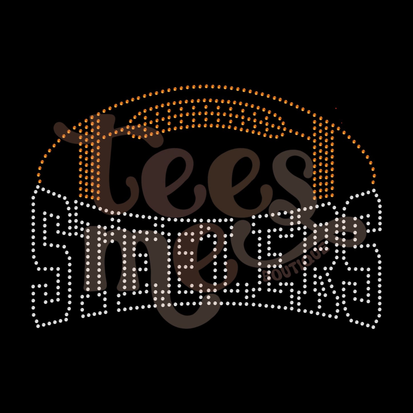 Steelers Football RHINESTONE TRANSFER