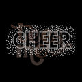 NEW Cheer Scattered SS10 RHINESTONE TRANSFER