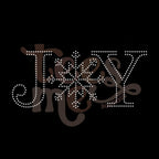 Winter Joy RHINESTONE TRANSFER