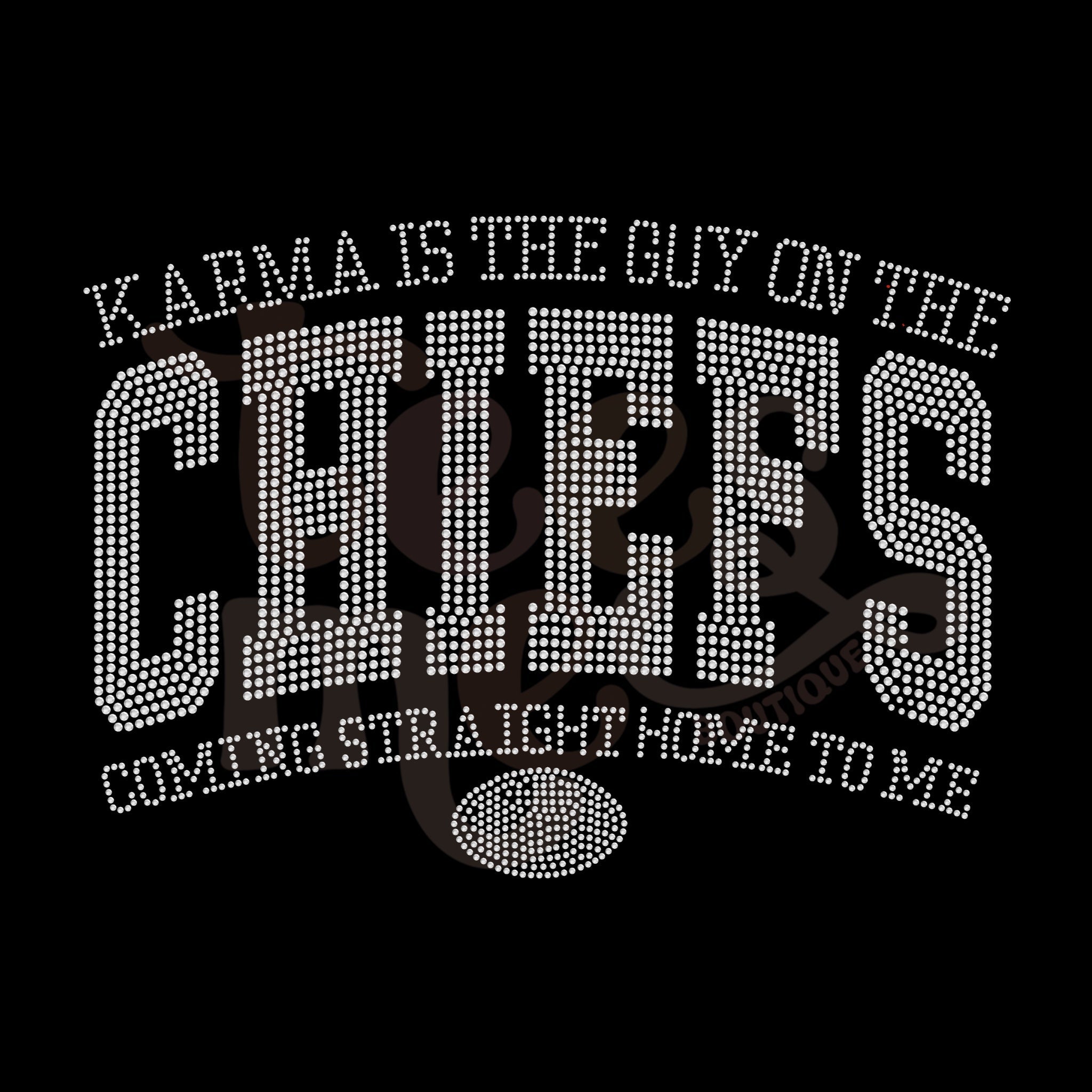 Karma is the Guy on the Chiefs SPANGLES TRANSFER