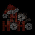 Ho Ho Ho RHINESTONE TRANSFER