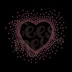 Heart Scatter SPANGLES TRANSFER