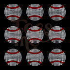 3” Baseball Pocket  SPANGLE TRANSFER