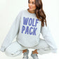 Wolf Pack Font Mascot SPANGLE TRANSFER