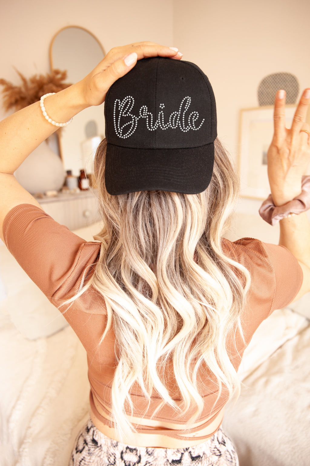 Bride SHEET OF FOUR RHINESTONE TRANSFERS