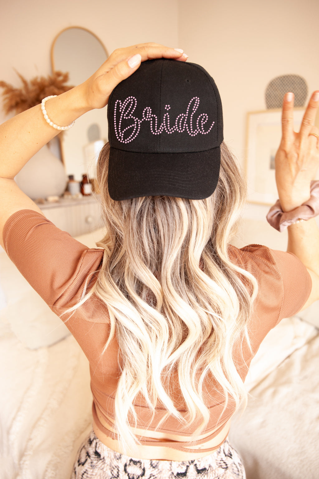 Bride SHEET OF FOUR RHINESTONE TRANSFERS