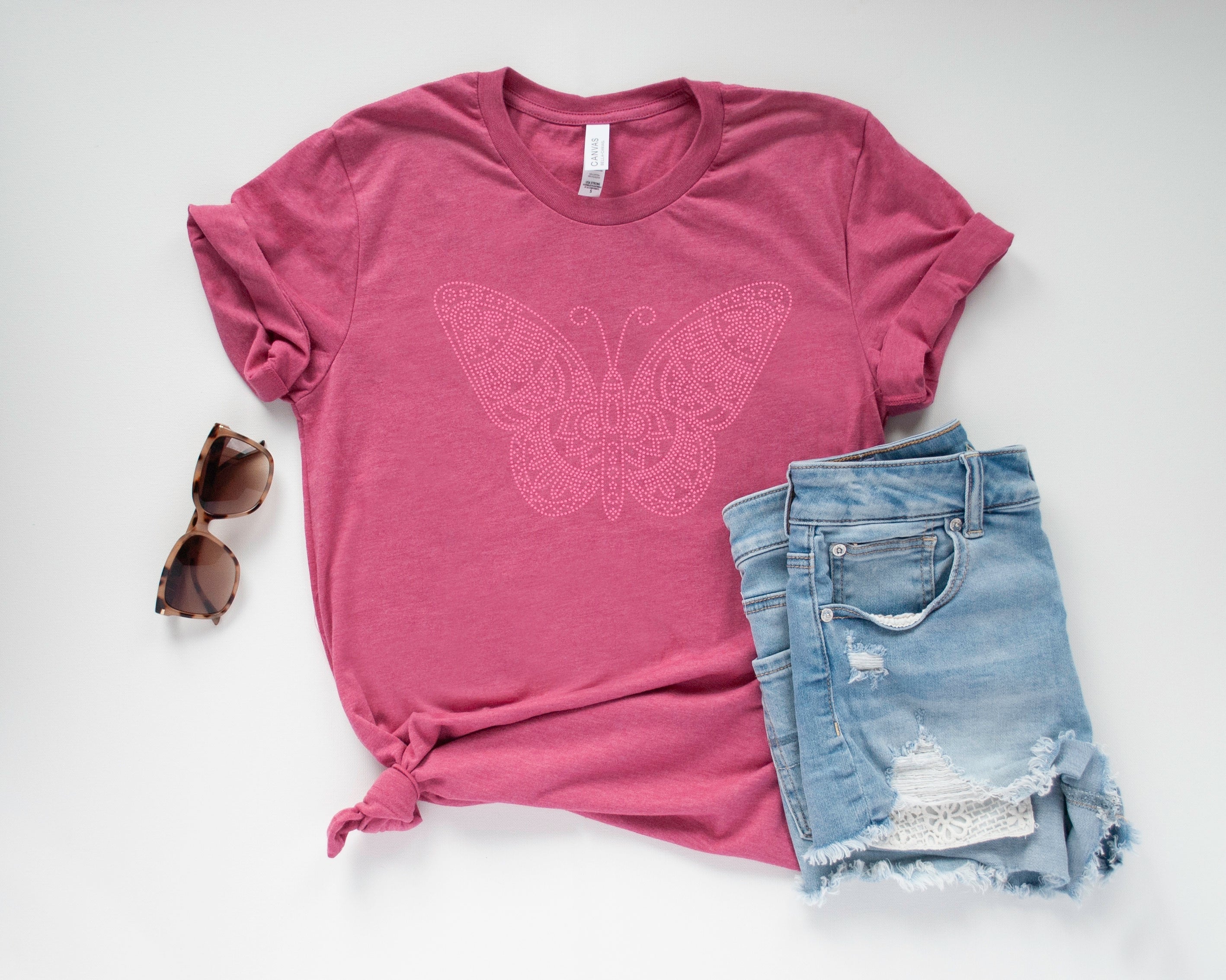 Butterfly SPANGLES TRANSFER