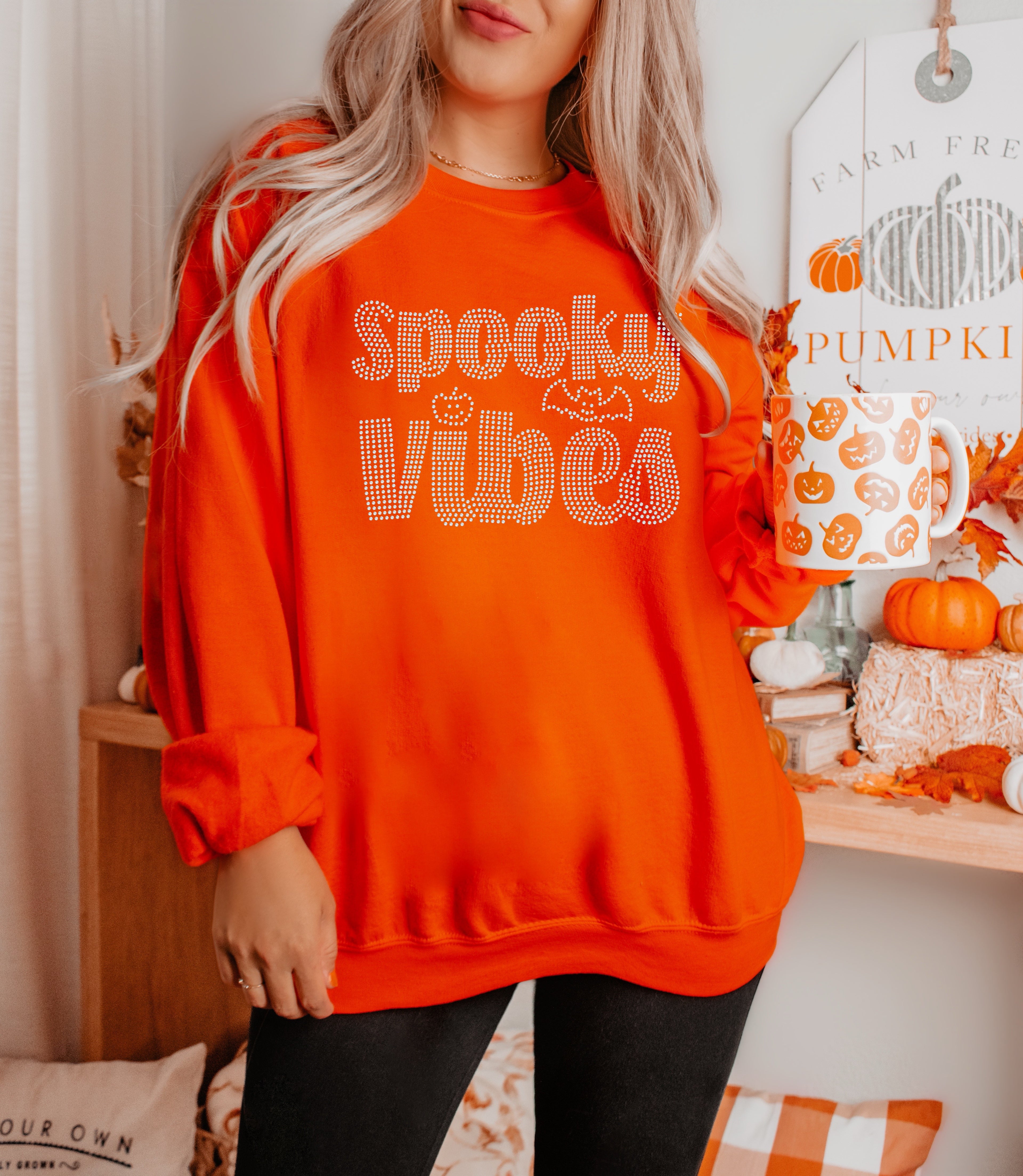 Spooky Vibes RHINESTONE TRANSFER