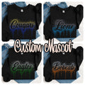 Custom Ombre Drip SPANGLE TRANSFER 7-10 BUSINESS DAY TAT