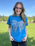 Baseball Bow Spangle Tee