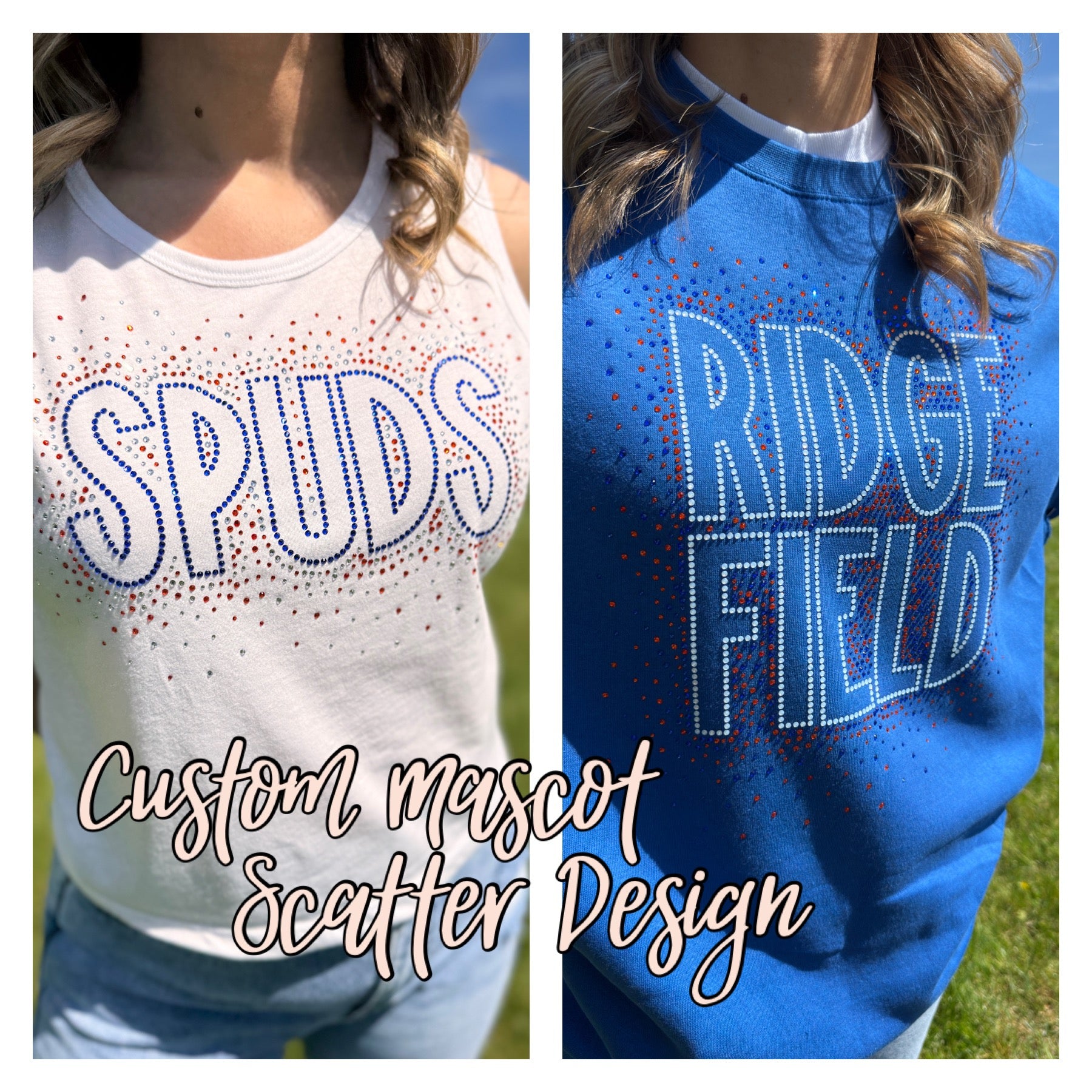 Semi Custom - Scatter Design w/ Snowday Font