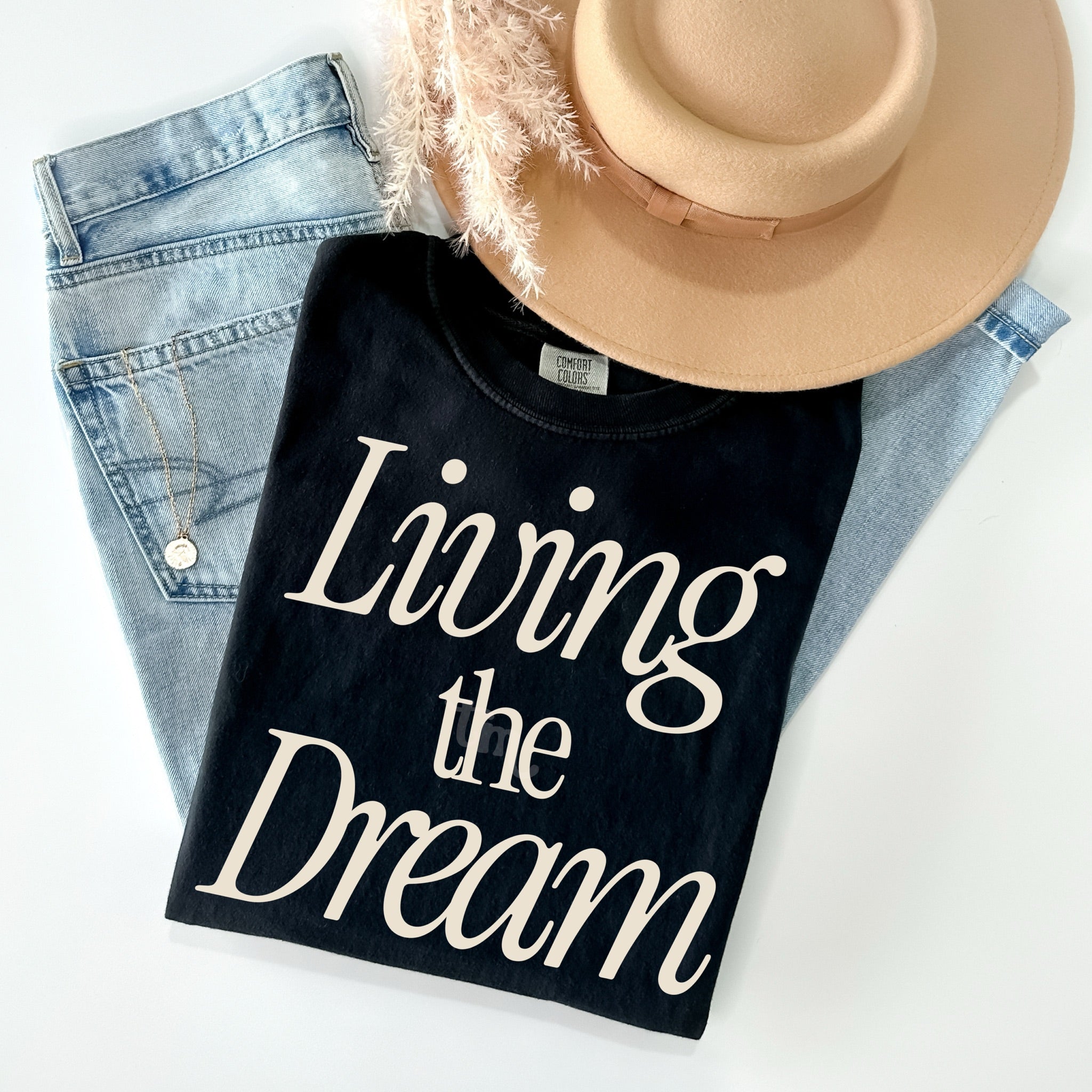 Living the Dream BEIGE INK