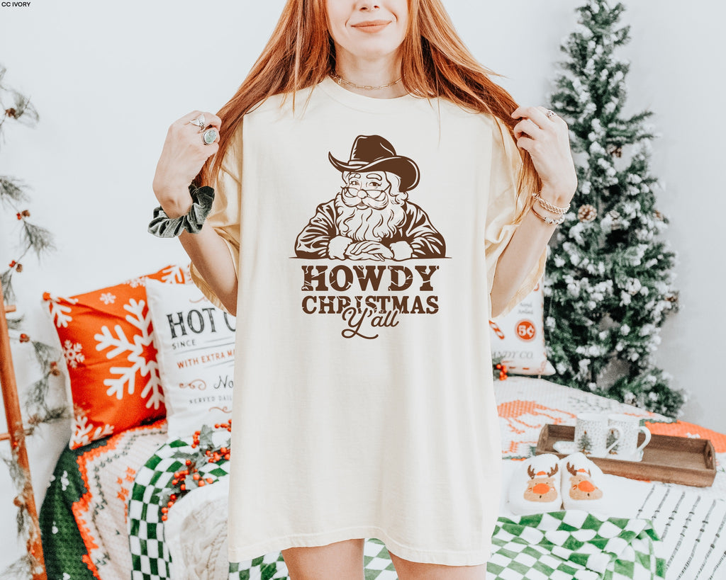 Howdy Christmas Y'all DOE BROWN INK