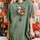 Skull Pumpkin Bouquet MATTE CLEAR FILM