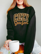 TMT // Faux Embroidery Leopard Cozy Season MATTE CLEAR FILM