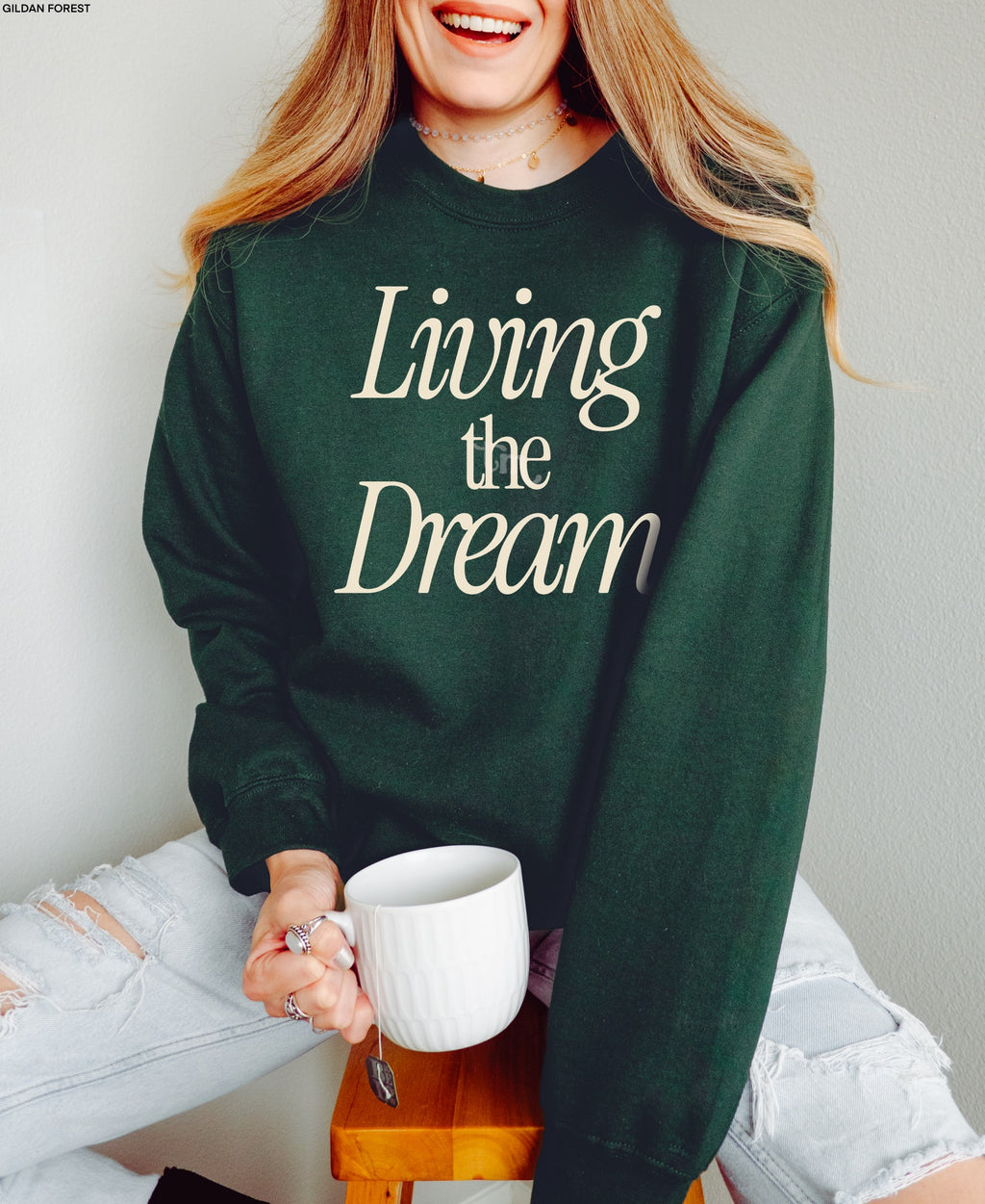 Living the Dream BEIGE INK