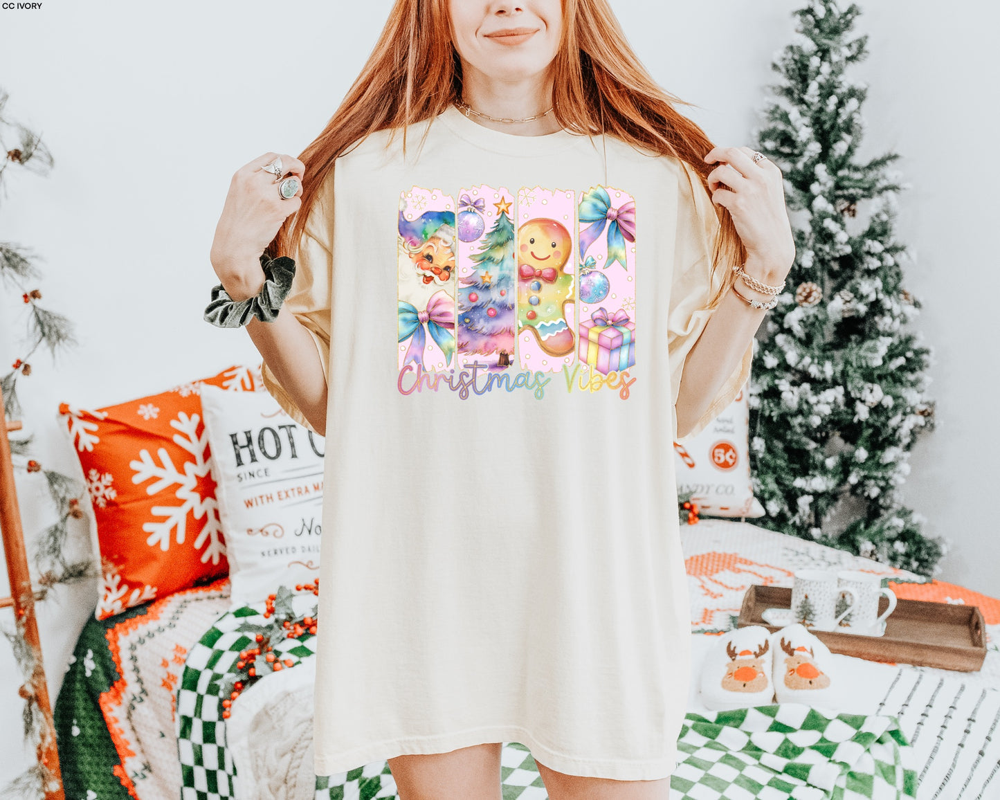 TMT // GLITTER Rainbow Christmas MATTE CLEAR FILM