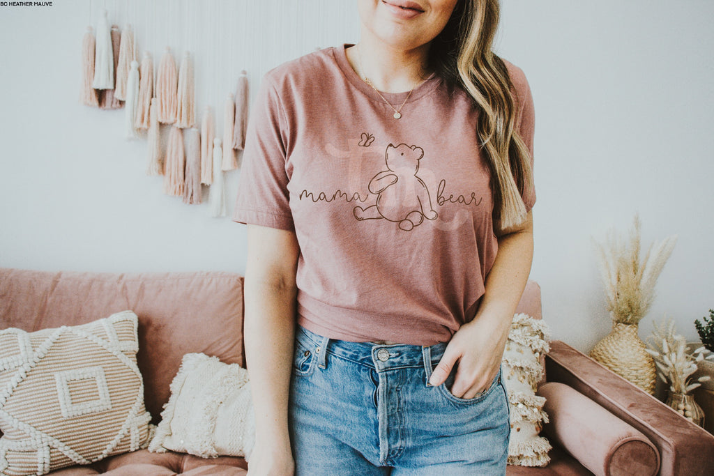 Mama Bear DOE BROWN INK