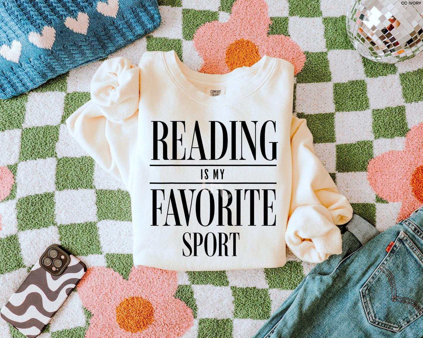 Reading is My Favorite Sport