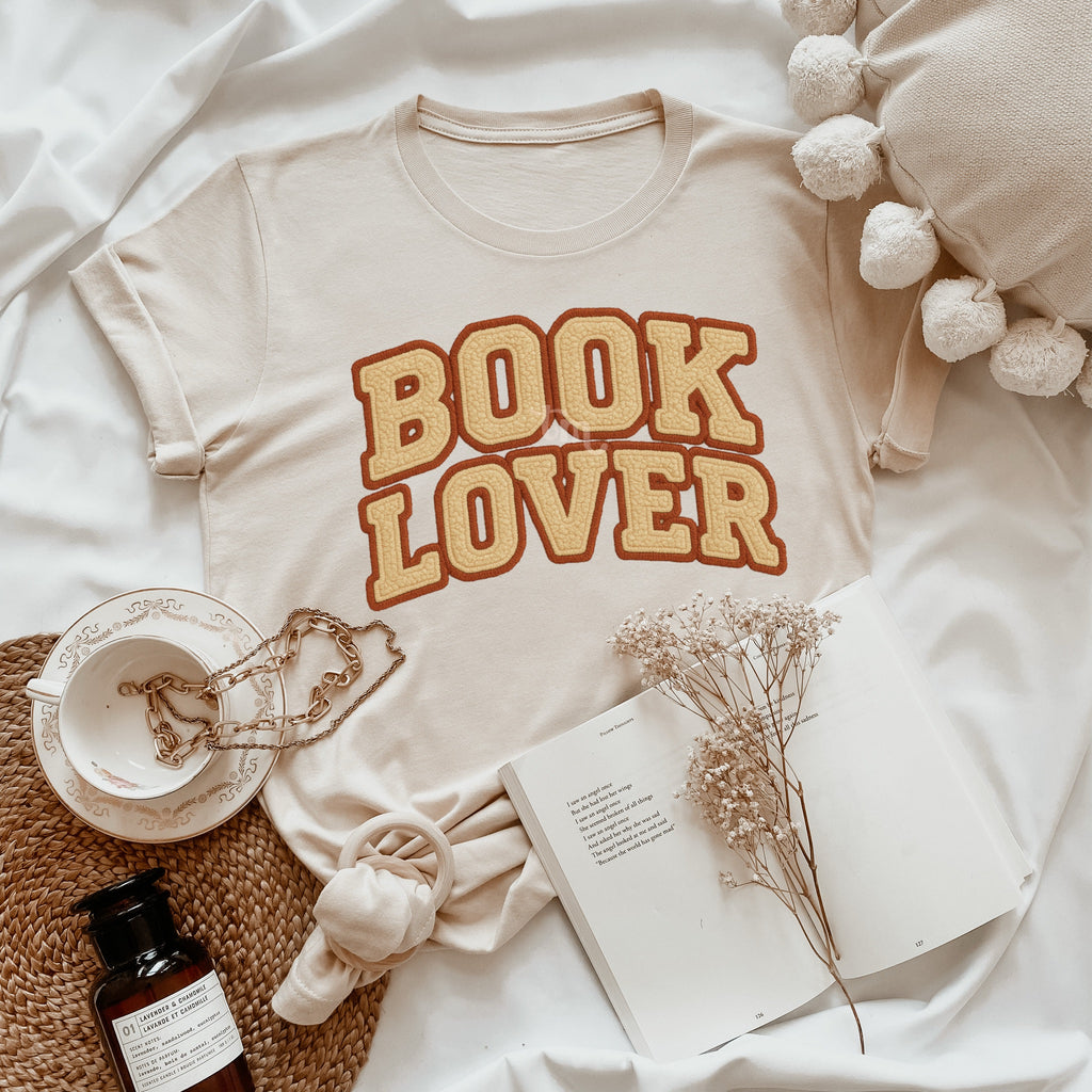 TMT // Faux Embroidery Book Lover MATTE CLEAR FILM