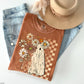 Distressed Retro Checkered Ghost MATTE CLEAR FILM