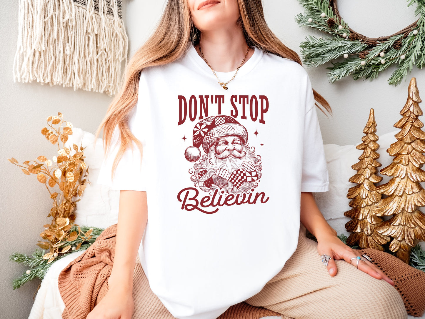 TMT // Don't Stop Believin RED INK