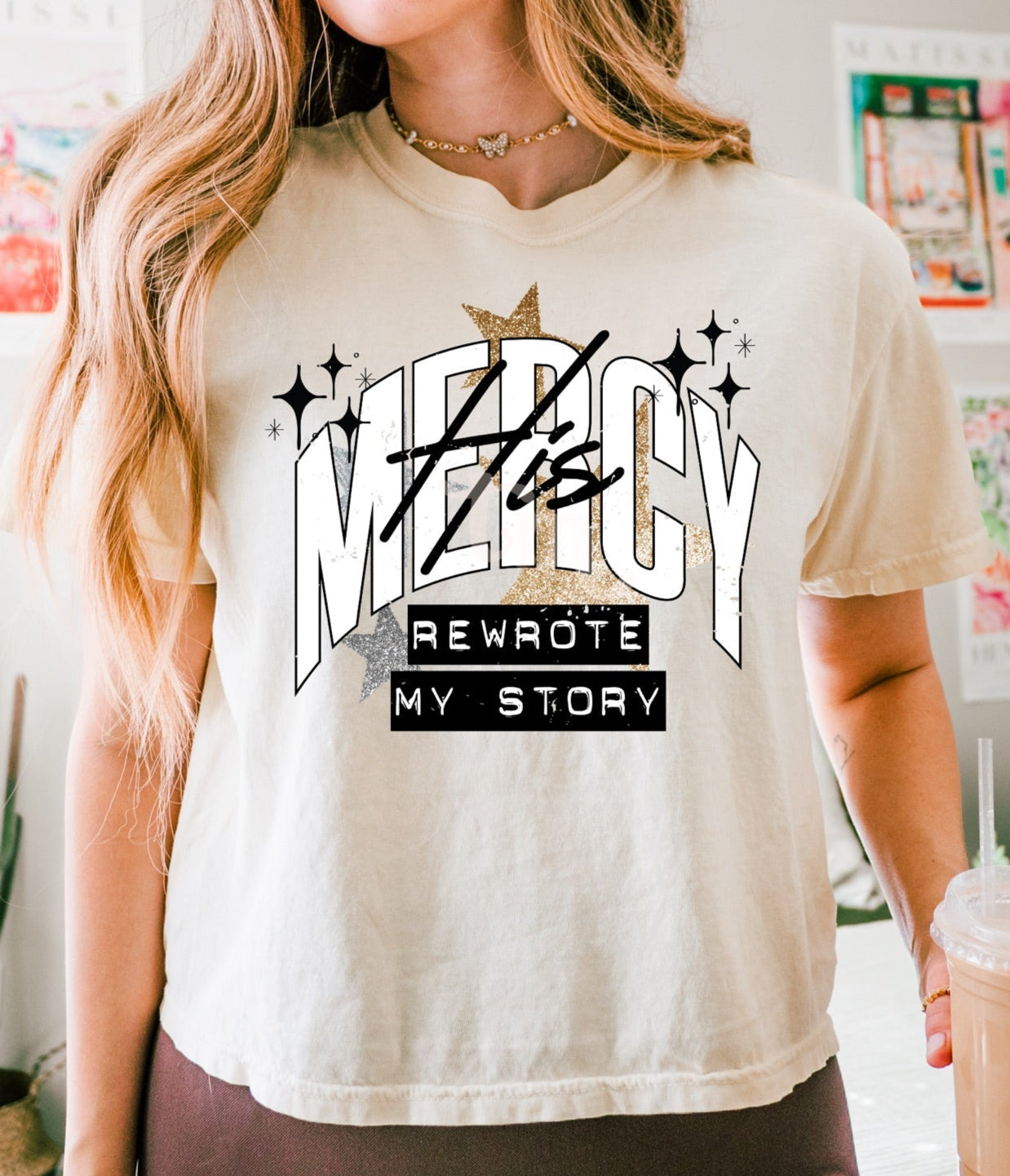 His Mercy MATTE CLEAR FILM