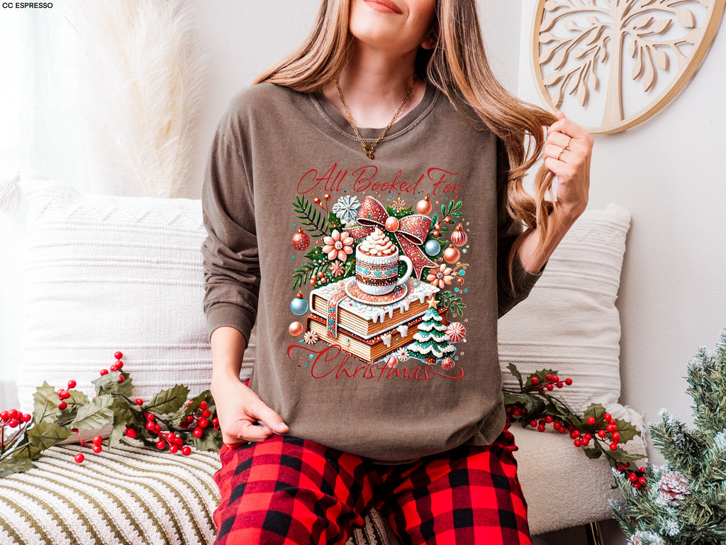 GLITTER All Booked for Christmas MATTE CLEAR FILM