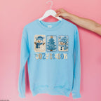 TMT // Faux Embroidery Snowman Cozy Season MATTE CLEAR FILM