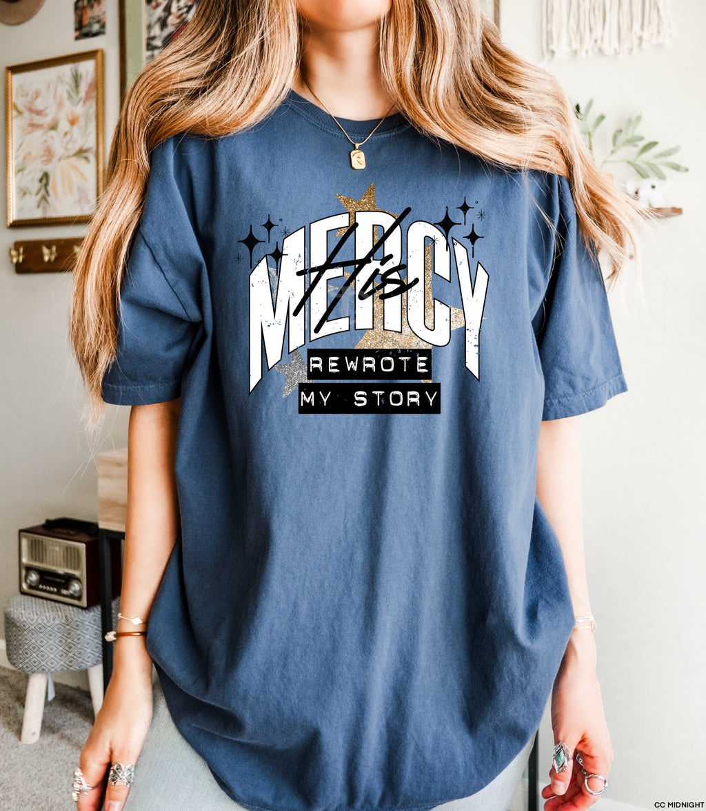 His Mercy MATTE CLEAR FILM